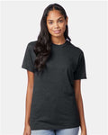 Hanes 42TB Perfect-T Triblend T-Shirt - Slate Triblend - model front
