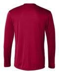 Hanes 482L Unisex Cool DRI Long Sleeve Performance T-Shirt - Deep Red - back
