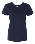 Hanes 5680 Women's Essential-T T-Shirt - Navy - front
