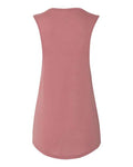 BELLA + CANVAS 8803 Women's Flowy Scoop Muscle Tank - Mauve - back