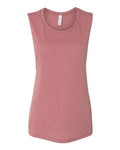 BELLA + CANVAS 8803 Women's Flowy Scoop Muscle Tank - Mauve - front
