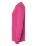 Bella+Canvas 3501 Unisex Jersey Long Sleeve Tee - Berry - side
