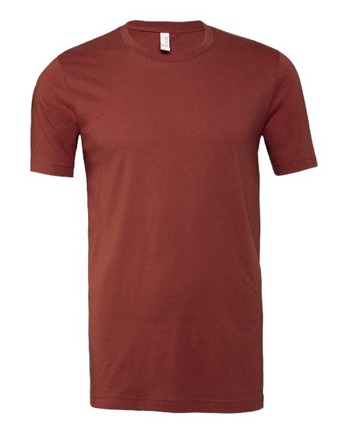Bella+Canvas 3001 Unisex Jersey Short Sleeve Tee - Rust - front