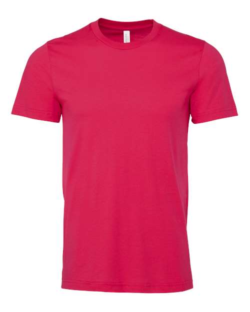 Bella+Canvas 3001 Unisex Jersey Short Sleeve Tee - Fuchsia - front