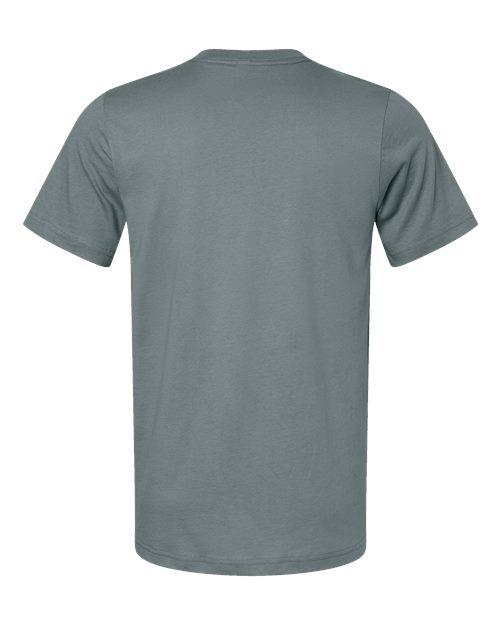 Bella+Canvas 3001 Unisex Jersey Short Sleeve Tee - Blue Storm - back