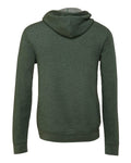 Bella+Canvas 3719 Unisex Sponge Fleece Pullover Hoodie - Heather Forest - back