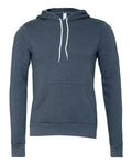 Bella+Canvas 3719 Unisex Sponge Fleece Pullover Hoodie - Heather Navy - front