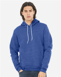 Bella+Canvas 3719 Unisex Sponge Fleece Pullover Hoodie - Heather True Royal - model front