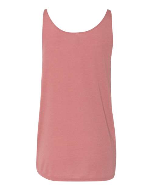 BELLA + CANVAS 8838 Women's Slouchy Tank - Mauve - back