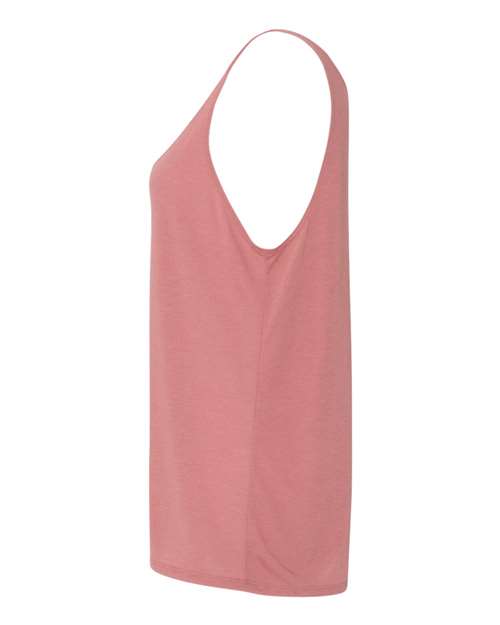 BELLA + CANVAS 8838 Women's Slouchy Tank - Mauve - side