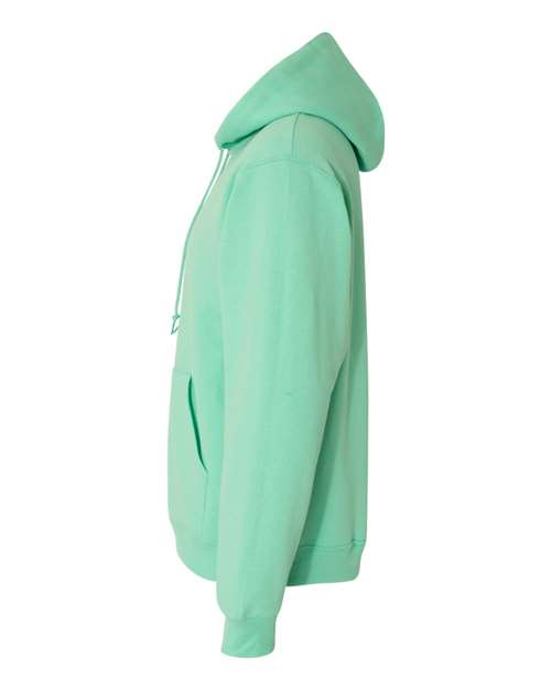 Jerzees 996MR Unisex NuBlend Hooded Sweatshirt - Cool Mint - side