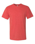 Jerzees 601MR Unisex Triblend T-Shirt - Fiery Red Heather - front