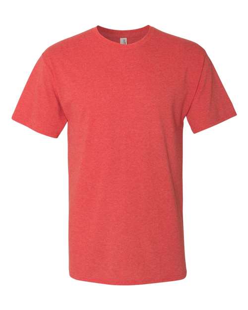 Jerzees 601MR Unisex Triblend T-Shirt - Fiery Red Heather - front