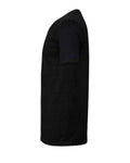 Bella+Canvas 3413 Unisex Triblend Short Sleeve Tee - Black Heather Triblend - side