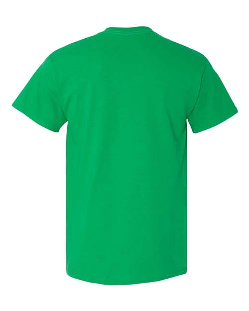 Gildan 5300 Heavy Cotton Pocket T-Shirt - Irish Green - back