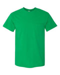 Gildan 5300 Heavy Cotton Pocket T-Shirt - Irish Green - front