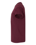 Gildan 5300 Heavy Cotton Pocket T-Shirt - Maroon - side