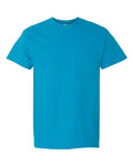 Gildan 5300 Heavy Cotton Pocket T-Shirt - Sapphire - front