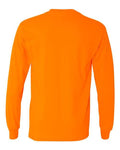 Gildan 5400 Heavy Cotton Long Sleeve T-Shirt - Safety Orange - back