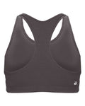 Badger 2636 Girls' B-Sport Bra Top - Graphite - back