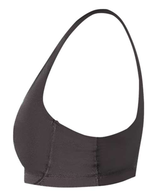 Badger 2636 Girls' B-Sport Bra Top - Graphite - side