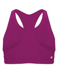 Badger 2636 Girls' B-Sport Bra Top - Hot Pink - back