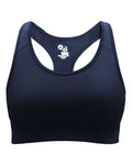 Badger 2636 Girls' B-Sport Bra Top - Navy - front