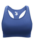Badger 2636 Girls' B-Sport Bra Top - Royal - front