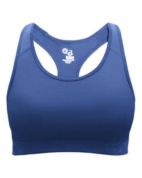 Badger 2636 Girls' B-Sport Bra Top - Royal - front