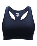 Badger 4636 Women's B-Sport Bra Top - Navy - front
