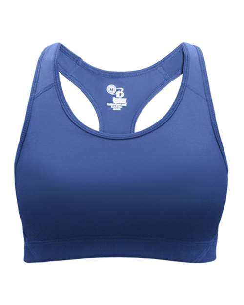 Badger 4636 Women's B-Sport Bra Top - Royal - front