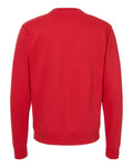 Independent Trading Co. SS3000 Midweight Crewneck Sweatshirt - Red - back