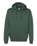 Independent Trading Co. IND4000 Heavyweight Hooded Sweatshirt - Alpine Green - flat front