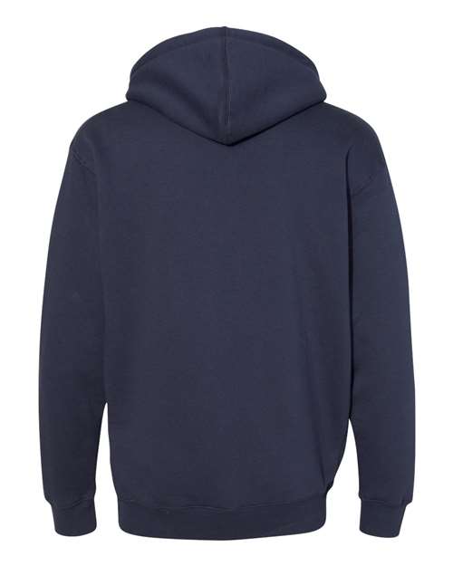 Independent Trading Co. IND4000 Heavyweight Hooded Sweatshirt - Slate Blue - back