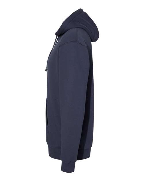 Independent Trading Co. IND4000 Heavyweight Hooded Sweatshirt - Slate Blue - side