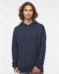 Independent Trading Co. IND4000 Heavyweight Hooded Sweatshirt - Slate Blue - model front
