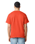 Gildan G530 Heavy Cotton Pocket T-Shirt - Orange - model back