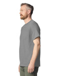 Gildan G530 Heavy Cotton Pocket T-Shirt - Sport Grey - model side