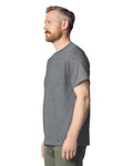 Gildan G530 Heavy Cotton Pocket T-Shirt - Graphite Heather - model side