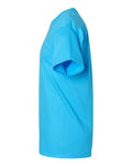 Hanes 5250 Authentic T-Shirt - Aquatic Blue - side