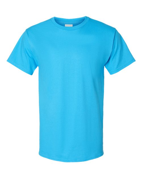 Hanes 5250 Authentic T-Shirt - Aquatic Blue - flat front