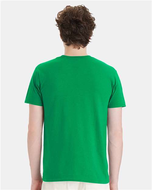 Hanes 4980 Perfect-T T-Shirt - Kelly Green - model back