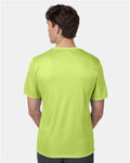 Hanes 4820 Unisex Cool DRI Performance T-Shirt - Safety Green - model back