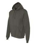 Champion S700 Powerblend Hooded Sweatshirt - Dark Green Heather - side