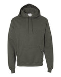 Champion S700 Powerblend Hooded Sweatshirt - Dark Green Heather - flat front