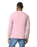 Gildan G540 Heavy Cotton Long Sleeve T-Shirt - Light Pink - model back