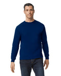 Gildan G540 Heavy Cotton Long Sleeve T-Shirt - Navy - model front