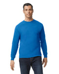 Gildan G540 Heavy Cotton Long Sleeve T-Shirt - Royal - model front