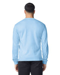 Gildan G540 Heavy Cotton Long Sleeve T-Shirt - Light Blue - model back