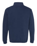 Comfort Colors 1580 Unisex Garment-Dyed Quarter-Zip Sweatshirt - True Navy - back